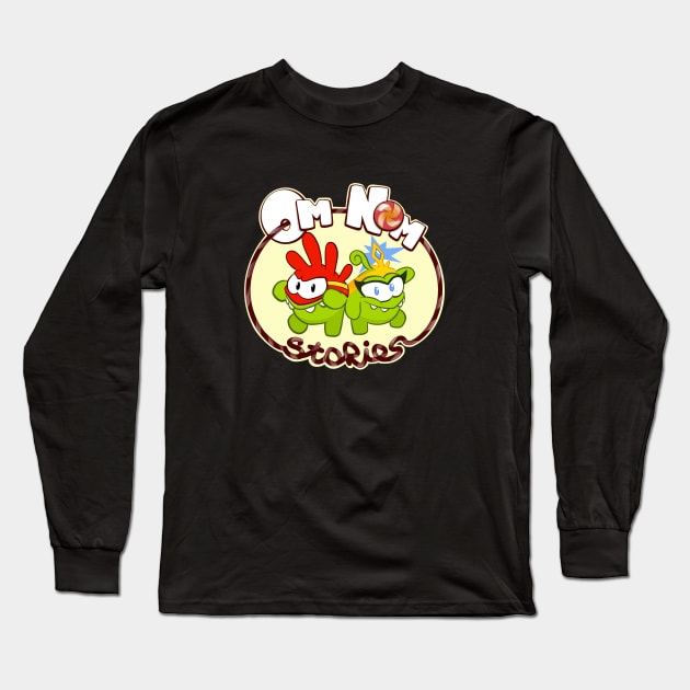 om nom stories Long Sleeve T-Shirt by guyfawkes.art